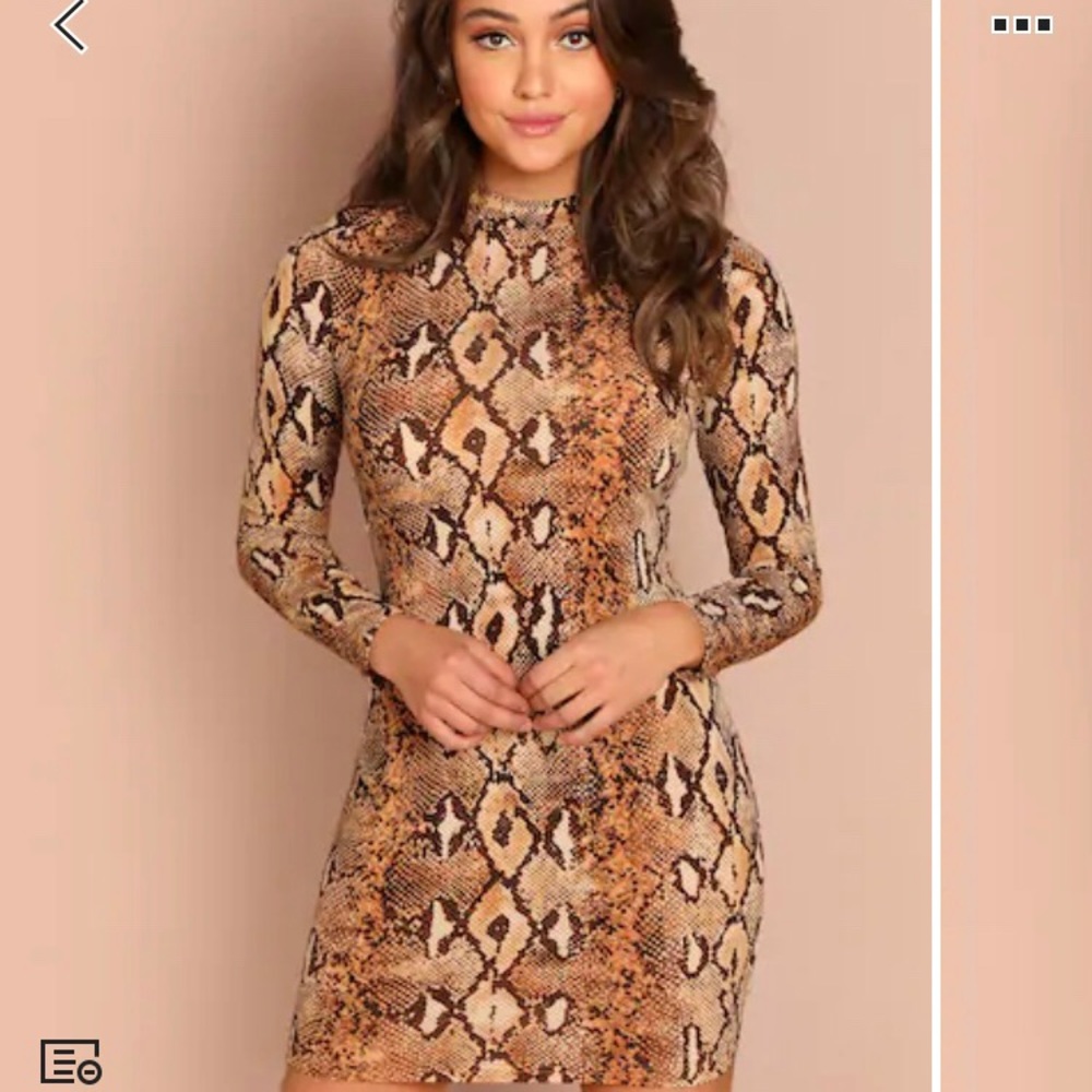 Snakeshin Dress